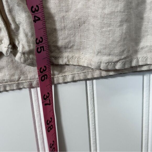 H by Halston Lightweight Linen Sleeveless Button Down Dress Size small - Picture 14 of 15